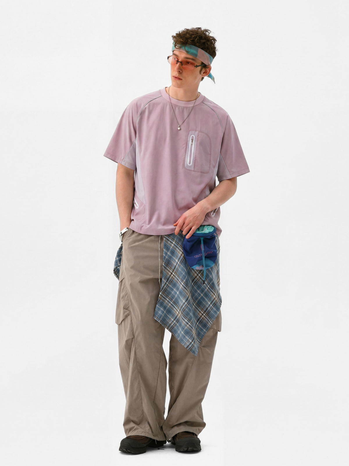 LightFlare - Unisex Colorblock Mesh Breathable Quick-Dry T-Shirt