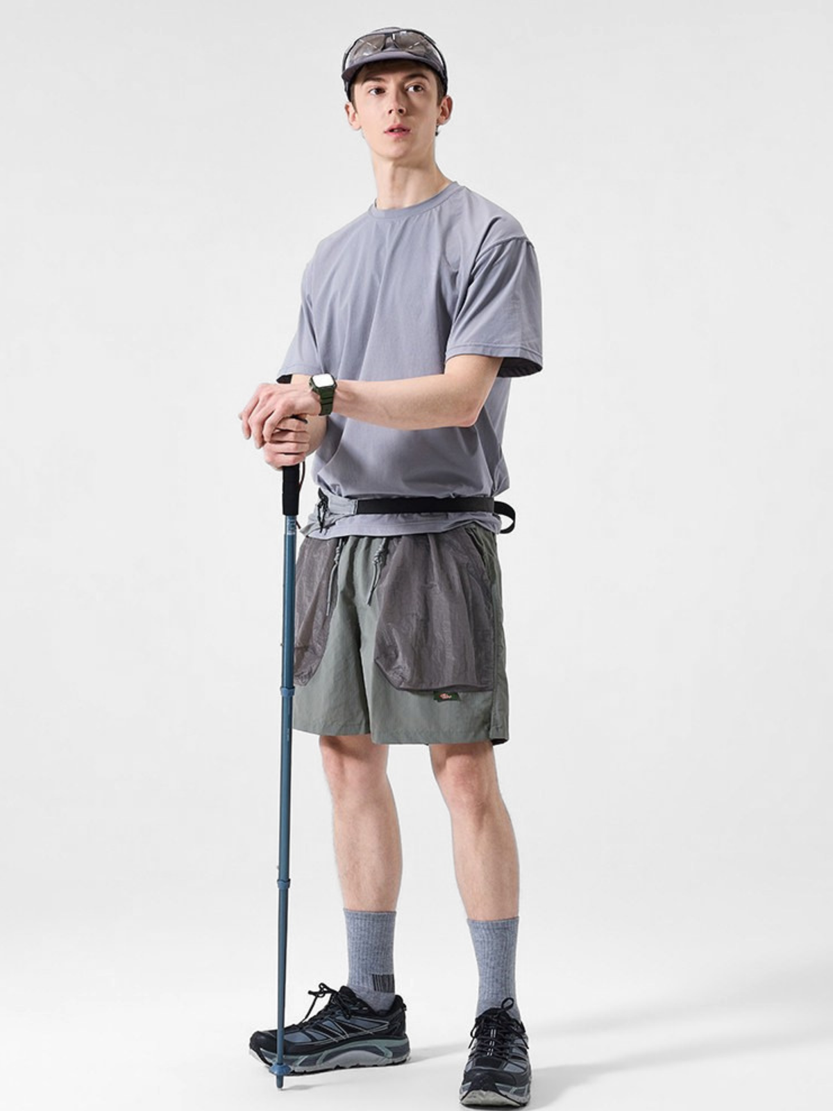 OwlGorge - Unisex Water-Repellent Breathable Hiking Cargo Shorts